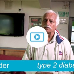 Image for Surinder - type 2 diabetes, comes off his medication