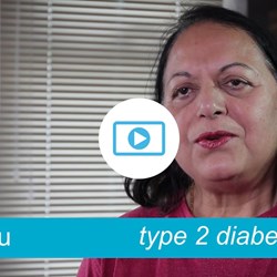 Image for Mindu - type 2 diabetes, gets active